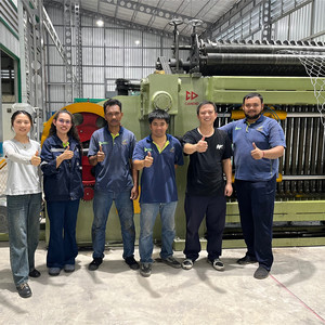 Nouvelle machine de fabrication de gabions contrôlée par PLC avec système à engrenages motorisés pour la protection des montagnes, facile à utiliser - Product Image 5