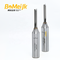 BoMeiJK TCT 2 Flute Straight Router Bit ODM OEM Pemotong Karbida yang Dapat Disesuaikan dengan Sudut Helix 45 & Kekerasan HRC 65