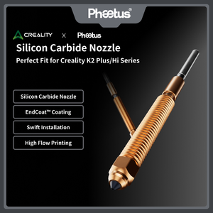 Kit de Accesorios Phaetus K2 Plus, Nueva Boquilla de Cambio Rápido, Carburo de Silicio, Diseño Totalmente Metálico, Piezas de Impresión Digital para Uso Industrial - Product Image 3