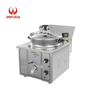 Commercial electric fried KFC chicken and potato chips pressure fryer