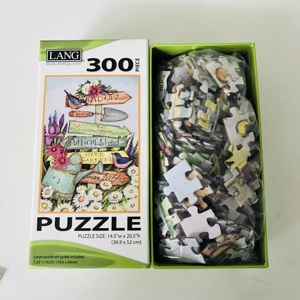 Promotional OEM flower puzzle intelligence games 1000 piece puzzle paper jigsaw puzzles for adults - Product Image 3