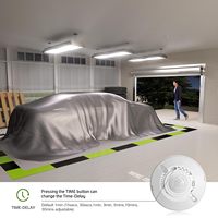 Détecteur de mouvement humain automatique à 360 degrés pour plafond, haute sensibilité, 120V AC, pour le contrôle de l'éclairage LED