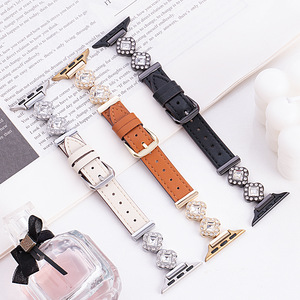 <span class=keywords><strong>Correa</strong></span> de Reloj de Lujo con Diseño de Mariposa y Brillantes para <span class=keywords><strong>Apple</strong></span> <span class=keywords><strong>Watch</strong></span> Series 10 9 8 7 6 SE2, <span class=keywords><strong>Correa</strong></span> para Mujer - Product Image 1