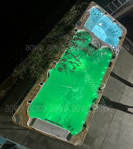 19 pies de diseño moderno multifuncional francés masaje Whirlpool piscina Sexy patio trasero fiesta baño para villas y parejas homosexuales - Product Image 3