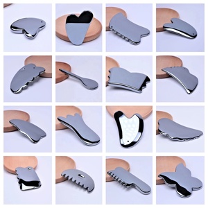 Granel personalizado Terahertz Energy Stone Gua Sha herramientas de raspado todo el cuerpo Fascia masaje Facial antienvejecimiento Gua Sha Terahertz - Product Image 6