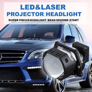 IDISON <span class=keywords><strong>T3F</strong></span> 60W Bi-LED Projecteur Lentille Quadrate Phare avec Double Lumière Directe pour Hilux et Prius Modèle de Voiture - Product Image 2