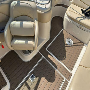 Plataforma de Teca EVA para Yates y Embarcaciones Marinas, Modelo 2000 Sea Ray Sundeck 240, Instalación Moderna y Fácil, Técnica de Instalación Suave - Product Image 5