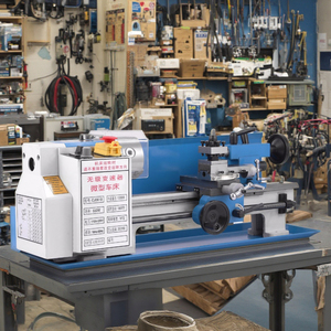 Mini torno manual de 220x600mm 1100W Diseño horizontal con stock en el almacén de la UE - Product Image 6