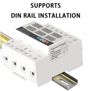 Relè <span class=keywords><strong>di</strong></span> corrente <span class=keywords><strong>di</strong></span> <span class=keywords><strong>tensione</strong></span> trifase protettore 100A 63A 60A 220V 3P Over sotto relè <span class=keywords><strong>di</strong></span> <span class=keywords><strong>tensione</strong></span> limitatore <span class=keywords><strong>di</strong></span> corrente regolabile proteggere - Product Image 2