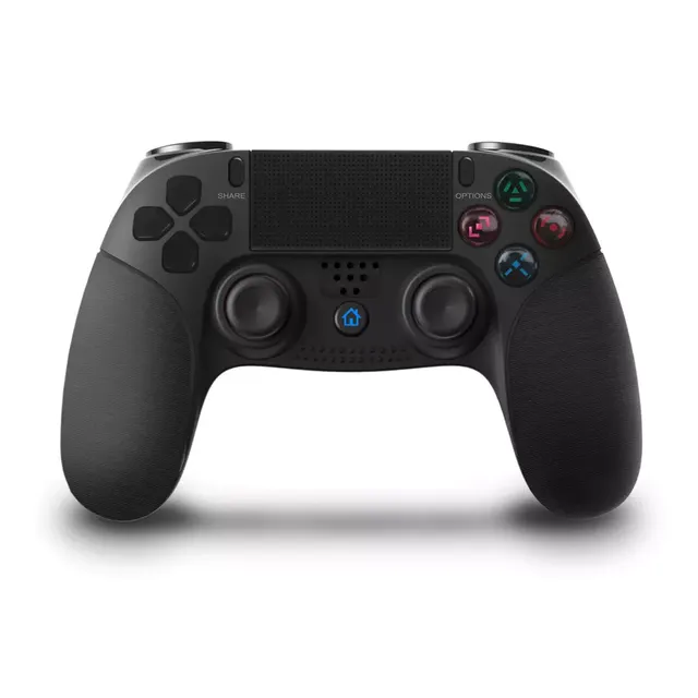 Wireless Dual Vibration Gamepad with Audio for PS4 Charging Stand Included