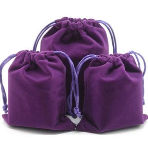 Grand stock de sacs cadeaux en velours avec cordon de serrage pour bijoux, bonbons de mariage et boîtes de rangement - Product Image 4