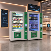 Gabinetes de Venta Minorista Automatizados Profesionales Personalizados de Fábrica con Pantallas de Visualización y Control Remoto a través de WIFI, Interfaces 232/485