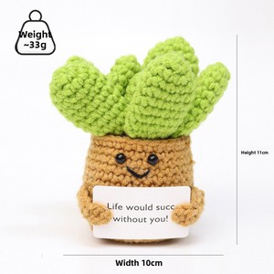 Venta al por Mayor de Adornos Decorativos de Animales Adorables, Muñecos de Ganchillo Amigurumi, Juguetes Hechos a Mano para Amantes, Amigos, Cumpleaños - Product Image 3