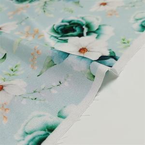 Venta al por mayor vestidos de novia <span class=keywords><strong>italiano</strong></span> suave luz impresa brillante poliéster satén <span class=keywords><strong>tela</strong></span> de seda 75 150 Satén de seda precio - Product Image 5