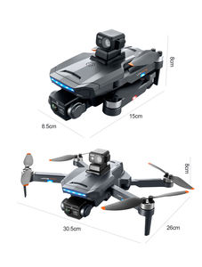 Drone <span class=keywords><strong>K918</strong></span> <span class=keywords><strong>MAX</strong></span> Brushless GPS 4K HD Double caméra avec évitement d'obstacles 1,2 km RC Quadricoptère Hélicoptère - Product Image 2