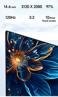 Laptop Metal Layar Sentuh 14.6 Inch TERLARIS 2025 Ultra7-155H/Ultra5-125 32+1T 3.1K Kartu Grafis Intel ARC Bisnis Win 11