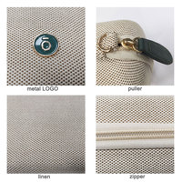 Portable écologique coque dure EVA mousse maquillage sac étanche cosmétique voyage étui pour soins de beauté