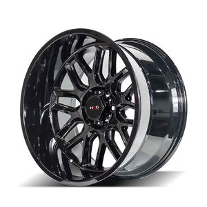Kipardo 20x12 22x12 5x114.3 6x139.7 20インチ 22インチ 4X4 ディープディッシュ アルミ合金ホイール - Product Image 1