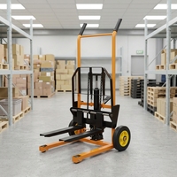 Chariot élévateur manuel hydraulique Uni-Silent pour utilisation en intérieur dans la manutention des marchandises en vente au détail FT0209A