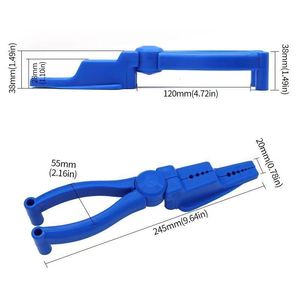 Nylon Nail Holder Clamp Serrated Jaw Flat Plier For Diy Safety <b>Hand</b> Protection <b>Tool</b> - Product Image 5