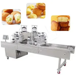 MY Automatic Cake Fill Machine Small Scale Cup Cake Depositor Full Cake Production Line