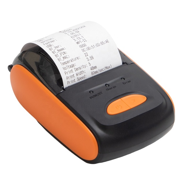 Factory New Design Mobile Bluetooth Printer Mini Portable for Ios Android Wireless Bluetooth Handheld Printer