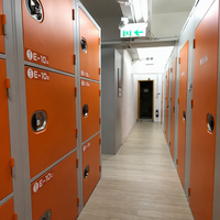 Conteneurs de stockage en acier modernes de qualité industrielle pour appartement, atelier, entrepôt, utilisation en extérieur
