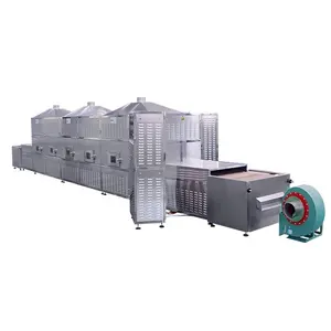 Factory price Industrial tunnel continuous conveyor belt type microwave oven