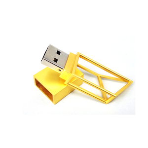 Alta calidad 2,0 32GB Metal USB Flash Drive Diseño de pluma geométrica; Negro Oro Plata Regalo DE BODA Memory Stick Nuevo producto - Product Image 2