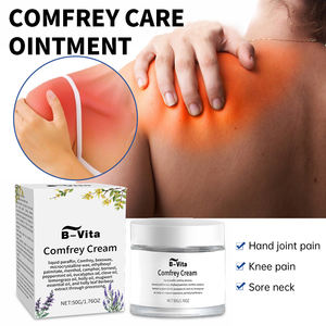 関節筋救済のためのハーバルボディバターの注入膝肩手首のための穏やかな局所ケア天然マッサージクリーム - Product Image 3