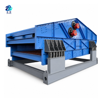 Écran vibrant linéaire à haute efficacité Zhibin, fréquence réglable, options multi-couches pour l'extraction minière, le sable et les agrégats