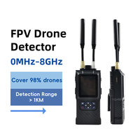 Détecteur de drone FPV portable, intercepteur vidéo, détecteur de signal RF 0-8 GHz, détecteur de signal de drone, antidrones, détecteur de signal UAV portable