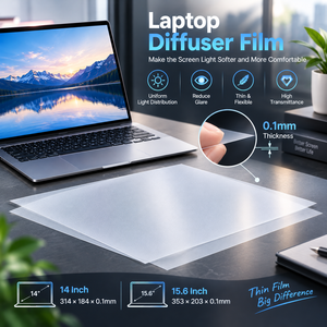 Film diffuseur LCD pour ordinateur portable 14 pouces 15,6 pouces 0,1 mm 0,125 mm 0,15 mm – Vente chaude directe usine, haute qualité, réparation de rétroéclairage à prix réduit - Product Image 3