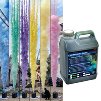 Liquide de brouillard coloré pour machine à fumée, hauteur de projection 10-12 mètres, pour scène, club, bar, DJ, révélation de sexe, mariage