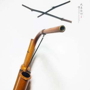 Bamboo Tobacco Pipe Bent Type ZYG 01 Smoking Accessory Personal Gift - Product Image 4