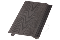 Panneau de revêtement de mur à latte composite extérieur 156*21mm Panneaux WPC