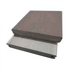 Revêtement de terrasse en PVC de haute qualité, antidérapant, résistant à l'usure, panneaux composites en bois co-extrudés pour <span class=keywords><strong>piscine</strong></span>, grain de bois 3D, extérieur - Product Image 2