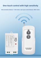 Interruptor de Control Remoto Inalámbrico Inteligente de 220V con Protección IP65, Alcance de 30-100m, 10A