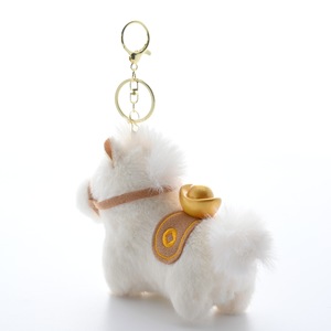 Mini Llavero de Peluche con Forma de Caballo del Zodiaco Chino, Ecológico, Kawaii, Lindo Juguete de Peluche, Muñeco Suave, Regalos - Product Image 5