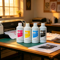 Encre de sublimation populaire en gros, anti-blocage, lavable et durable, pour usage quotidien et transfert sur vêtements personnalisés