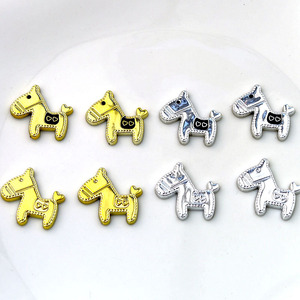 Accesorios de Joyería DIY con Forma de Corazón, Resina Plástica de 5.5cm para Pinzas de Pelo, Regalo - Product Image 1
