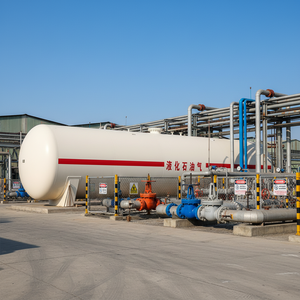 Büyük LPG Gaz Depolama Tankı Sıvılaştırılmış Petrol Gazı Depolama Tankı Üreticisi 2 Tonluk LPG Gaz Tankı - Product Image 6