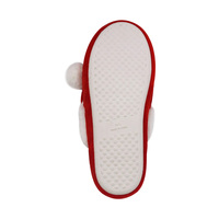 Chaussons d'hiver personnalisés doux et douillets pour adultes, chaussons antidérapants pour cadeaux de maison, chaussons mignons de lutin de Noël