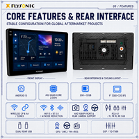 Reproductor de DVD para Auto Android Universal FYDZ, 2 Din, 9 Pulgadas, Navegación GPS, Radio FM BT, Reproductor de DVD para Auto con Mirror Link