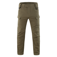 Pantalons de chasse et de randonnée d'hiver pour hommes ESDY, polaire chaud, pantalon tactique softshell