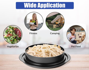 Kitchen Tools & Gadgets Utensils Professional Chicken Breast Shredder Tool Transparent Lid Clear <b>Mincer</b> <b>Meat</b> Food Shredder - Product Image 3