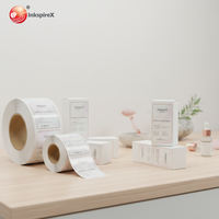 Étiquettes d'emballage personnalisées en vinyle adhésif imperméable avec hologramme pour flacons de 3 ml, parfums et lotions