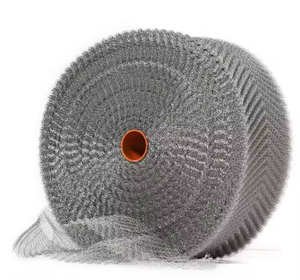 Malla de Alambre Tejida Comprimida de Alta Eficiencia |   Malla Filtrante Separadora de Gas y Líquido de Cobre/Acero Inoxidable 304 para Filtración de Gases Industriales - Product Image 6