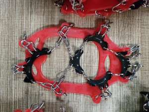 Vente chaude 11/13/14/15 dents glace neige crampons taille pour <span class=keywords><strong>enfant</strong></span>/enfants 28-32 taille EU USA - Product Image 6