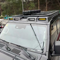 Accessoires de toit de voiture à 4 LED en ABS, pièces de voiture modifiées pour l'extérieur, adaptées au GWM Tank 300 4x4 tout-terrain